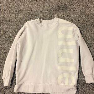 lululemon athletica White Sweatshirt